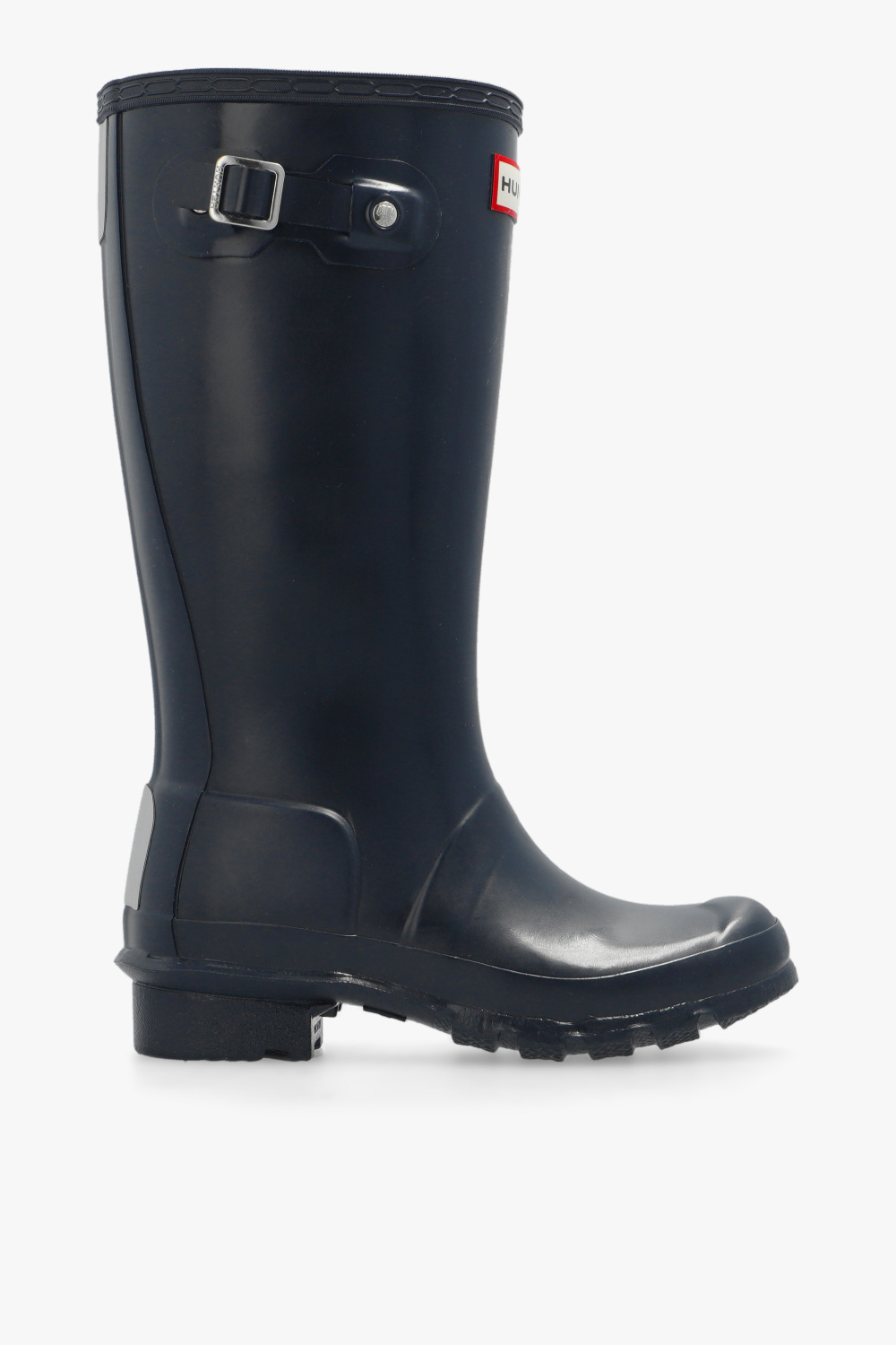 Navy blue outlet hunter rain boots